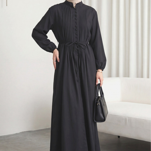 Popelin Kleid