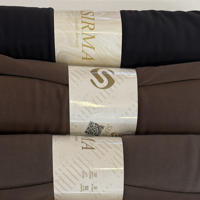 Premium Jersey Hijab Brauntöne