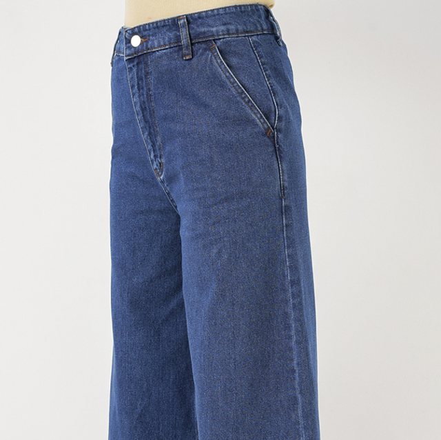 Breite High Waist Jeans