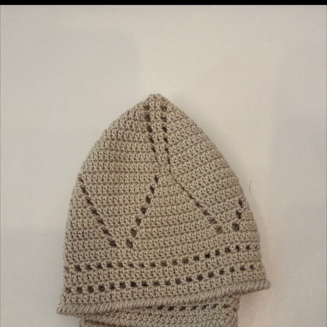 Handgestrickte takke