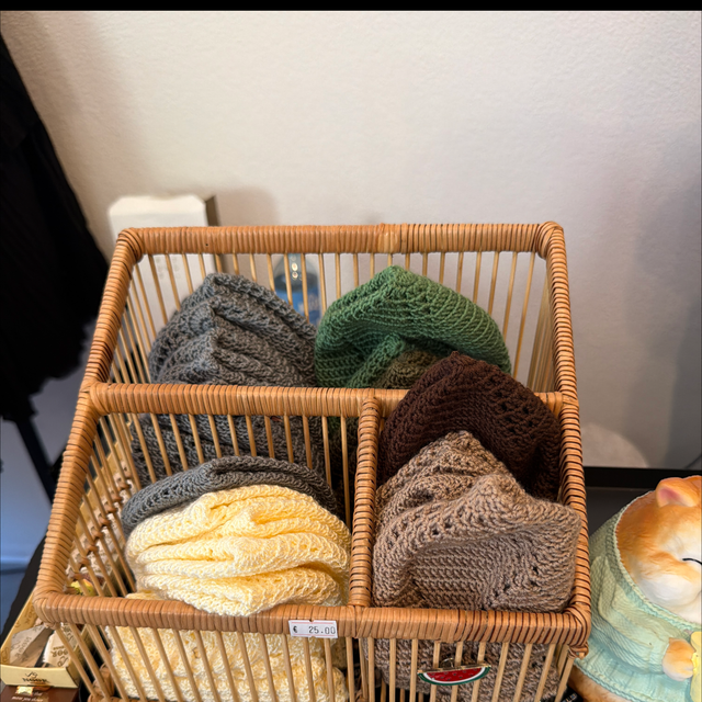 Handgestrickte takke